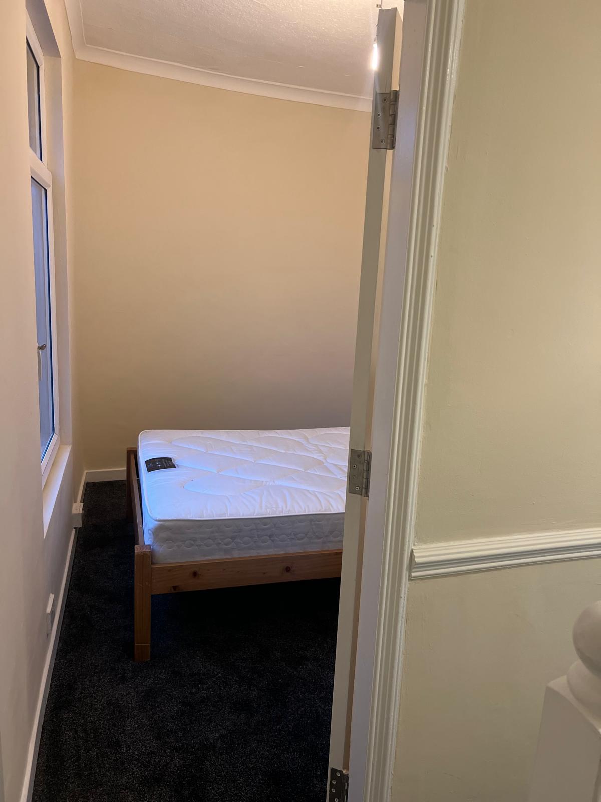 Additional bedroom created during the conversion